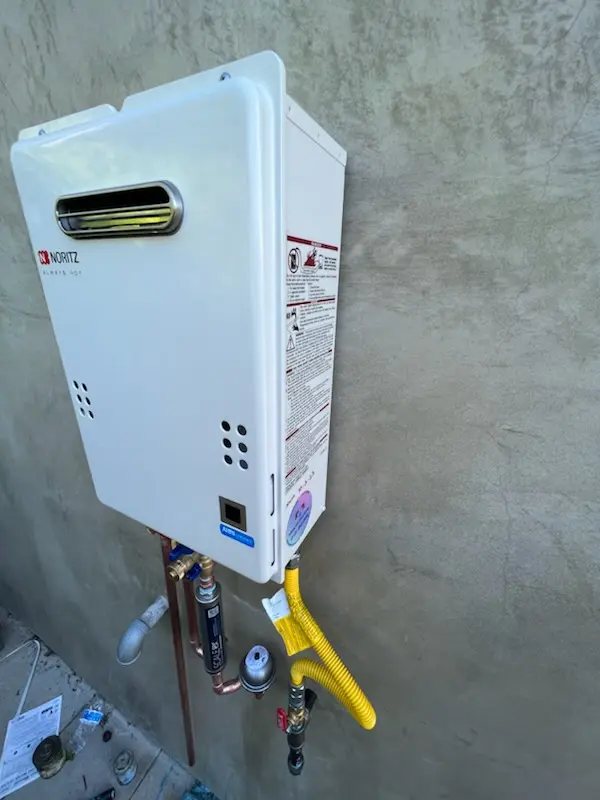 Tankless water heater installation for Southern Gardens homes